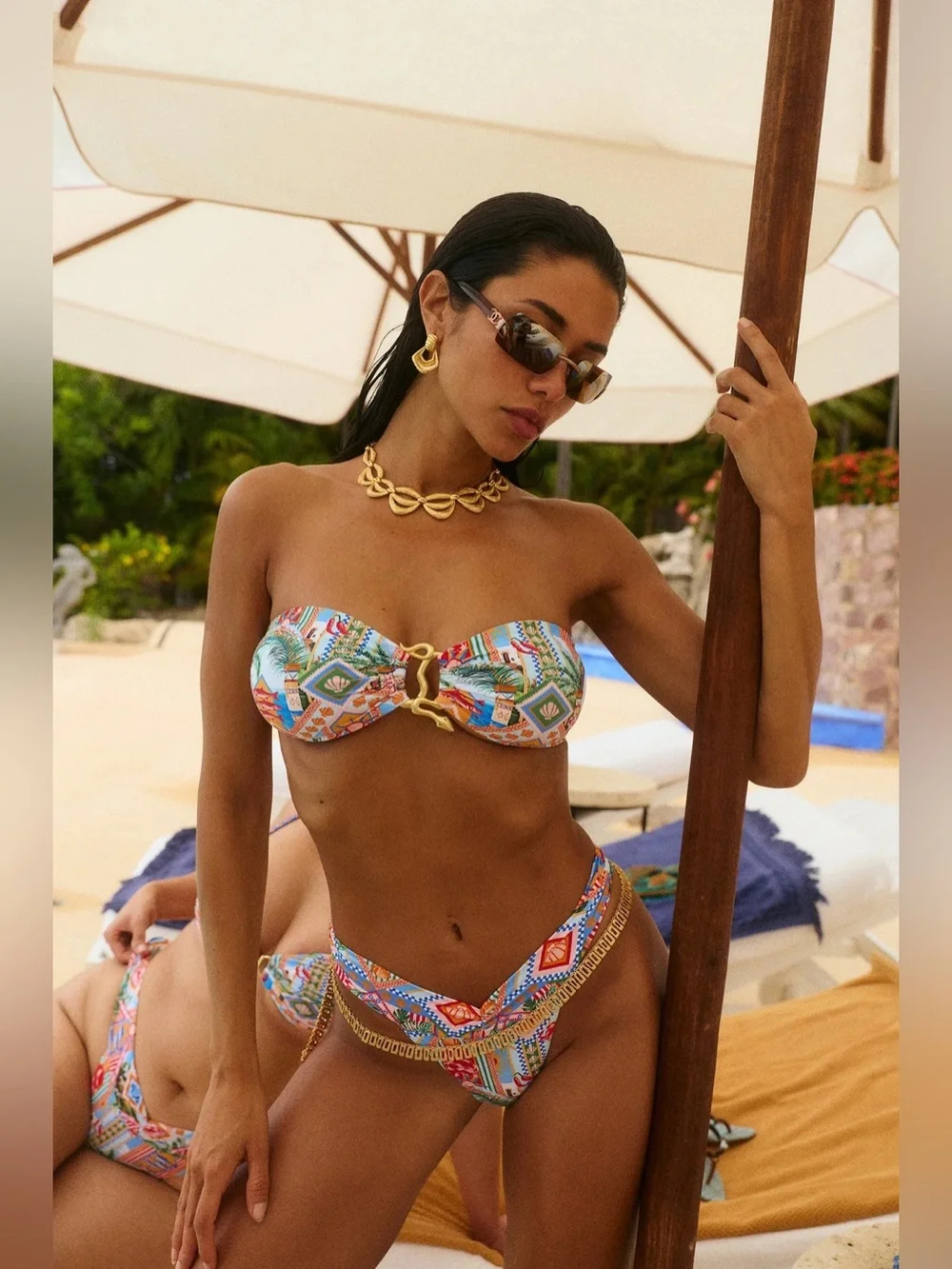 NWT BELIZE BIKINI TOP IN ZÓCALO XS